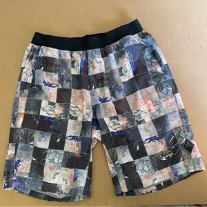 Prana Patterned Graphic Board Shorts